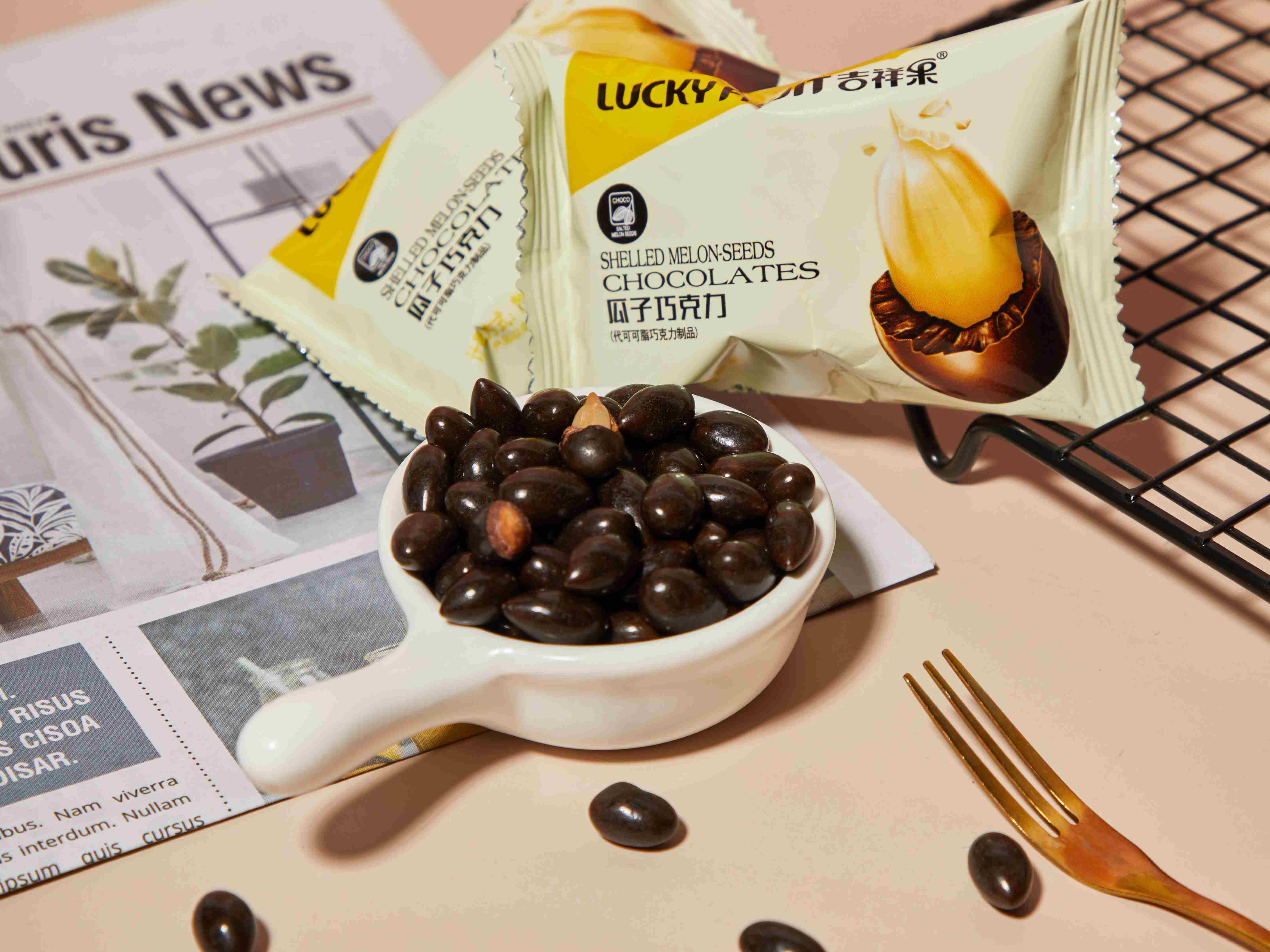 Chocolate Covered-Sunflower Seeds: Hot Sell Chocolate Snacks