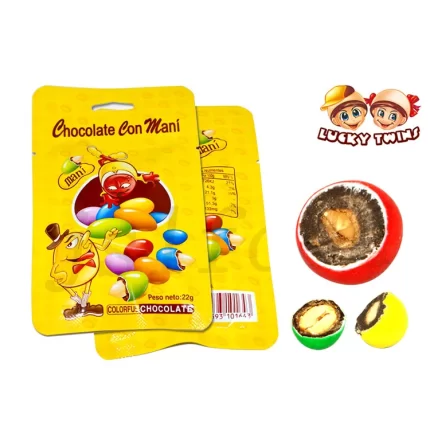 Colored Chocolate Beans Bulk, Wholesale Chocolate Covered Peanuts-4