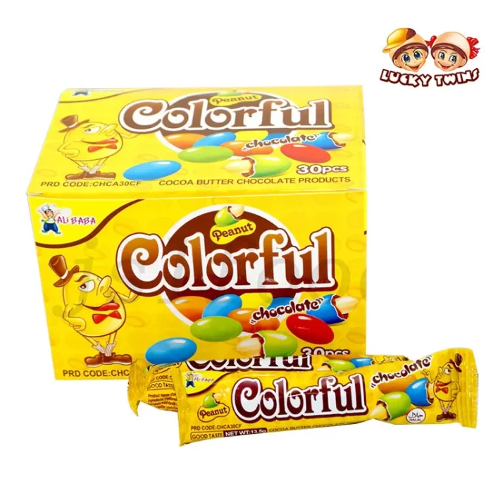 Colored Chocolate Peanuts Bulk with Custom Private Label Packaging-4