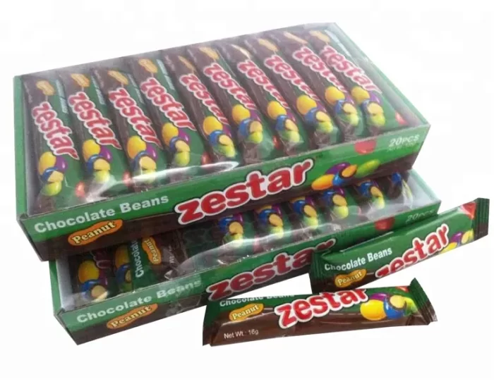 Factory Wholesale Cacahuètes enrobées de chocolat en paquet portable-2